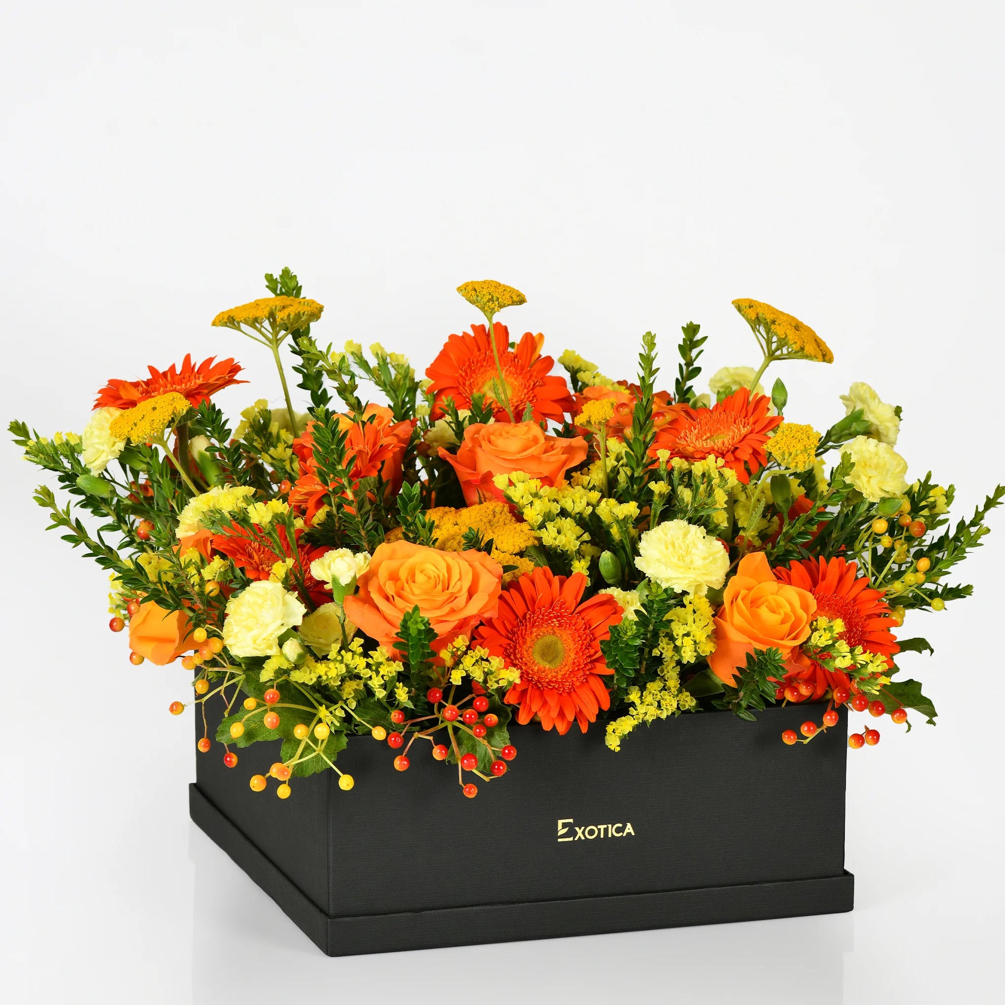 Blooms of summer colorful bouquet